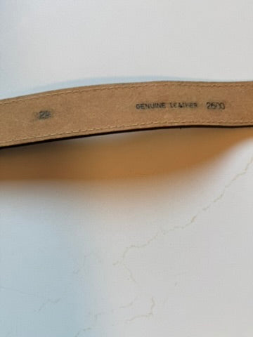 Vintage Boys Brown Leather Belt