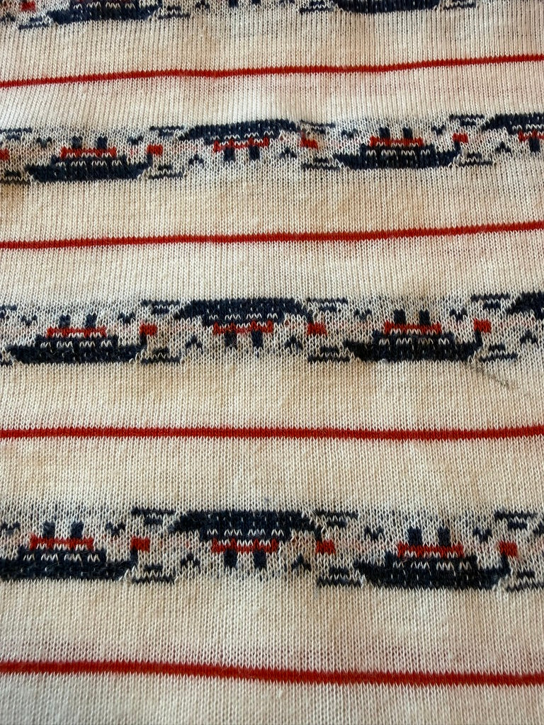 Vintage Red/White/Blue Tank Top from the 1960s