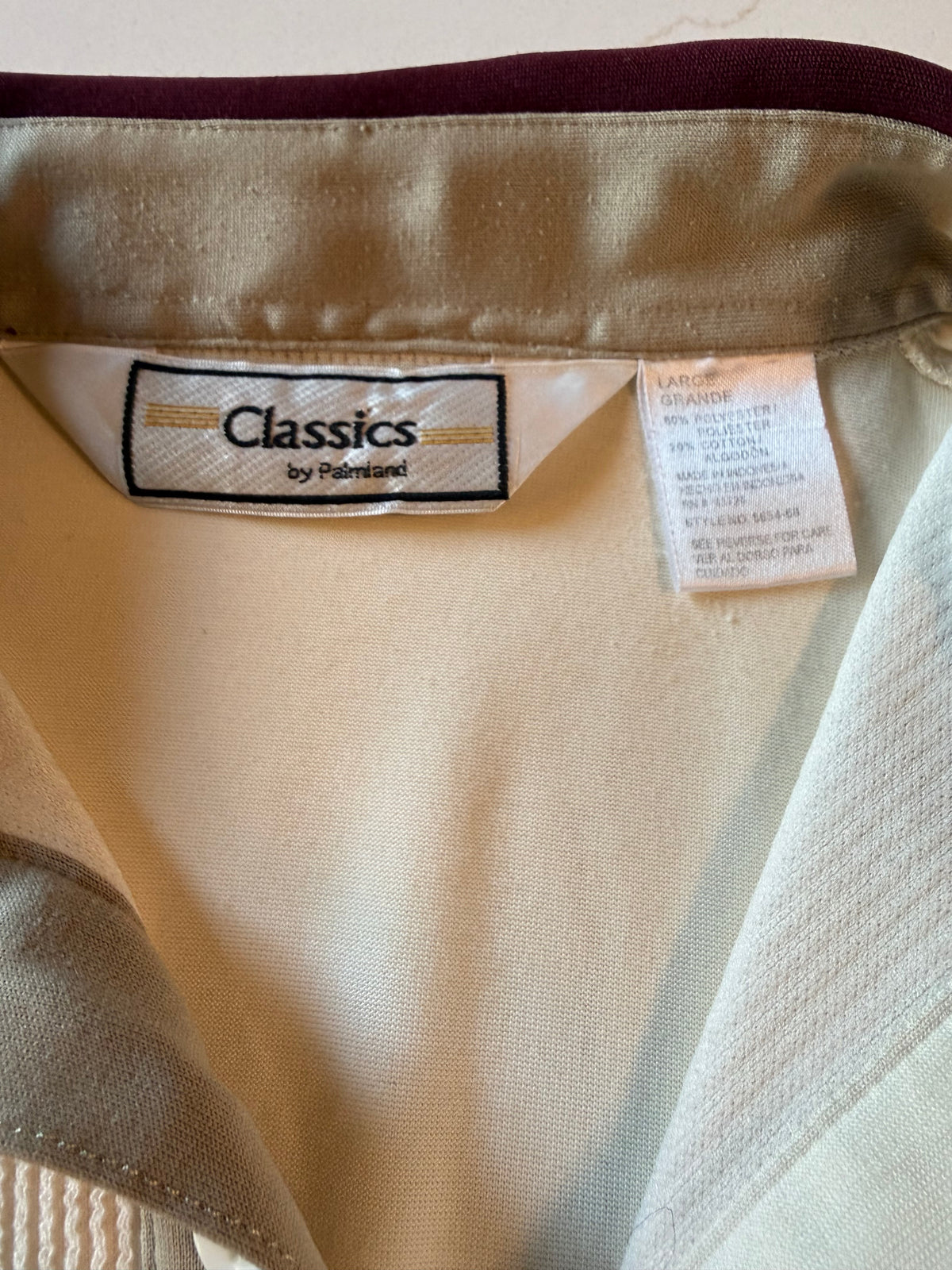 Vintage L Men's Short Sleeve Polo Shirt