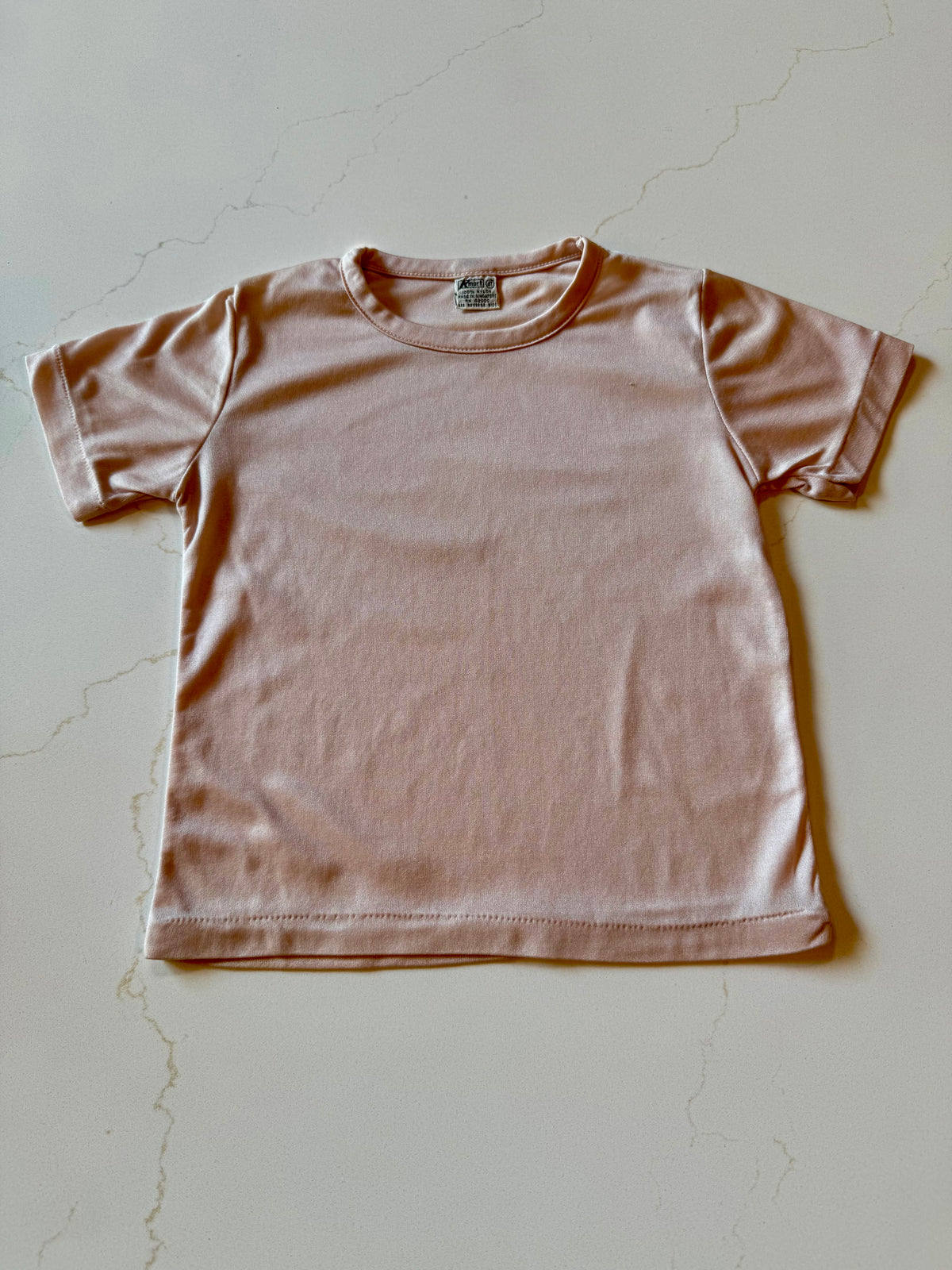 Vintage Girls Pink T-Shirt from the 1960s