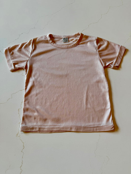 Vintage Girls Pink T-Shirt from the 1960s