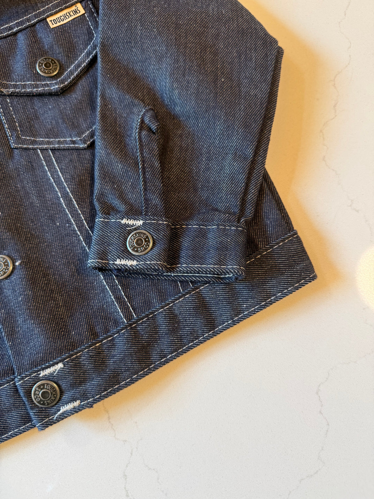 Vintage Kids Denim Jean Jacket from the 1960s