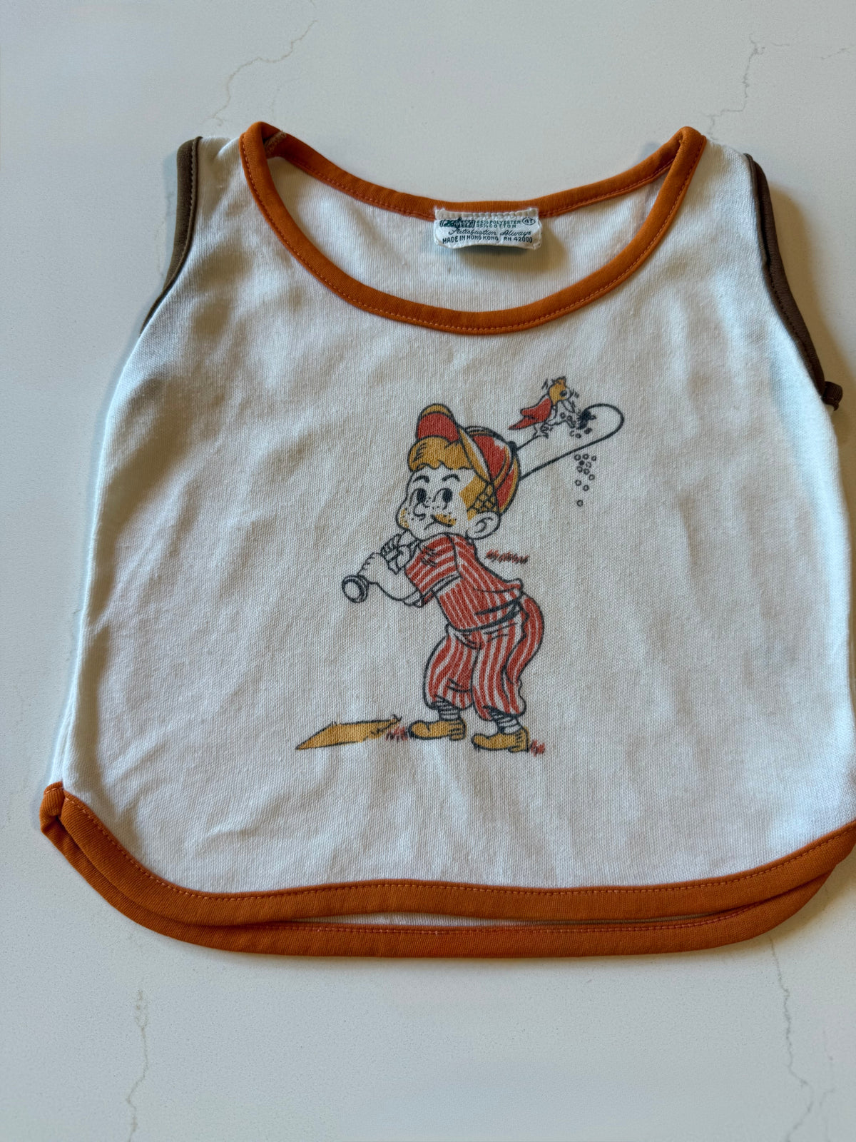 Vintage 4T Tank Top from the 1960s