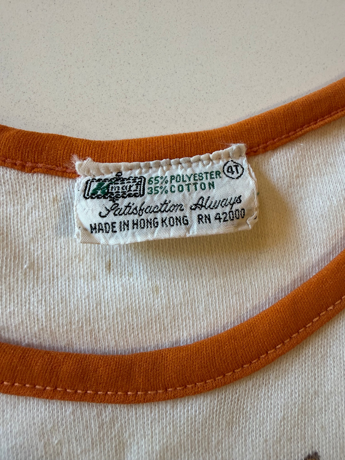 Vintage 4T Tank Top from the 1960s