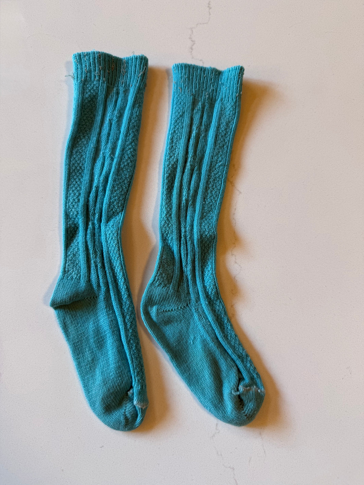 Vintage girls knee hi socks from the 1960s