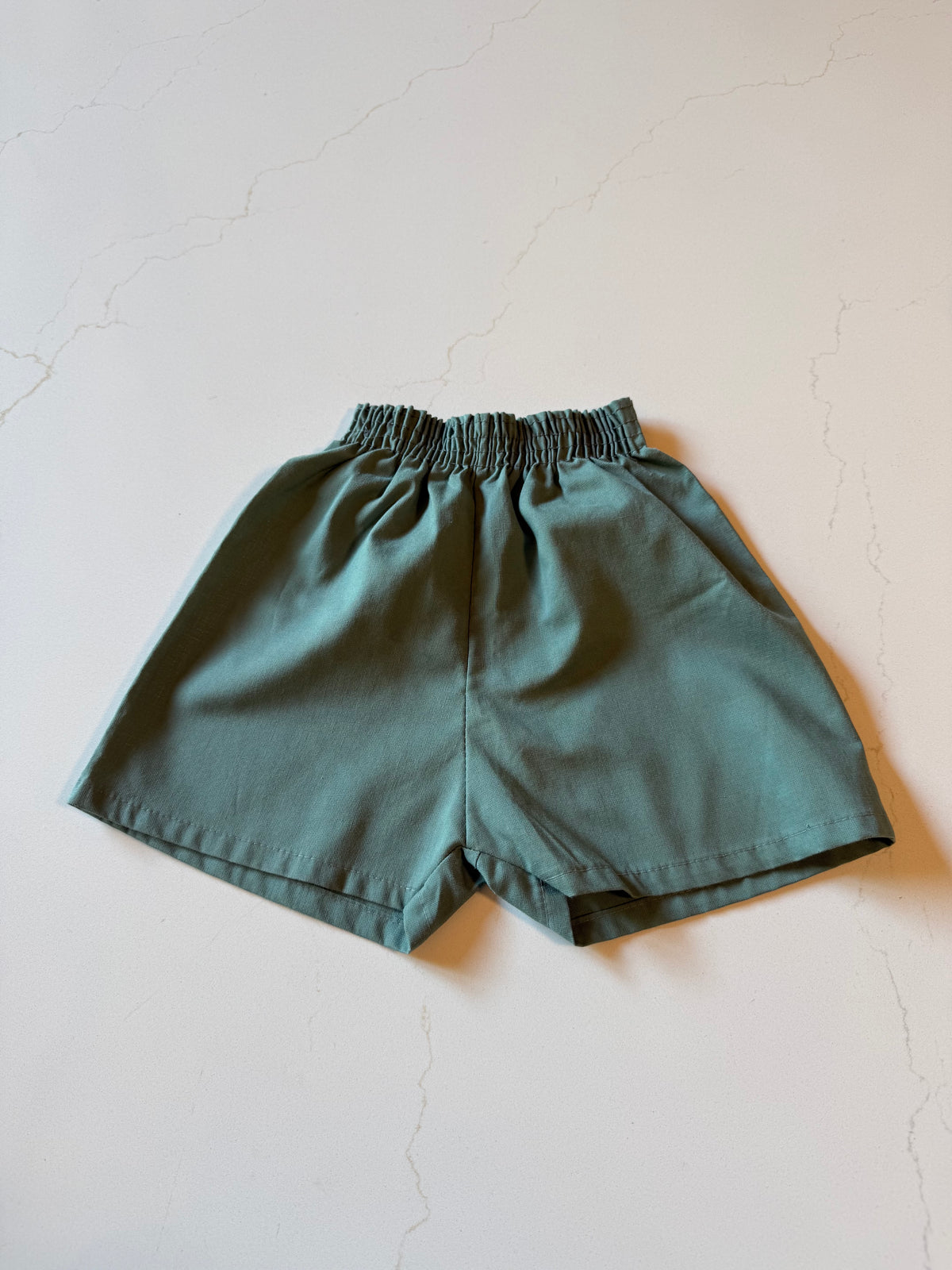 Vintage Kids Elastic Waist Shorts from the 1960s