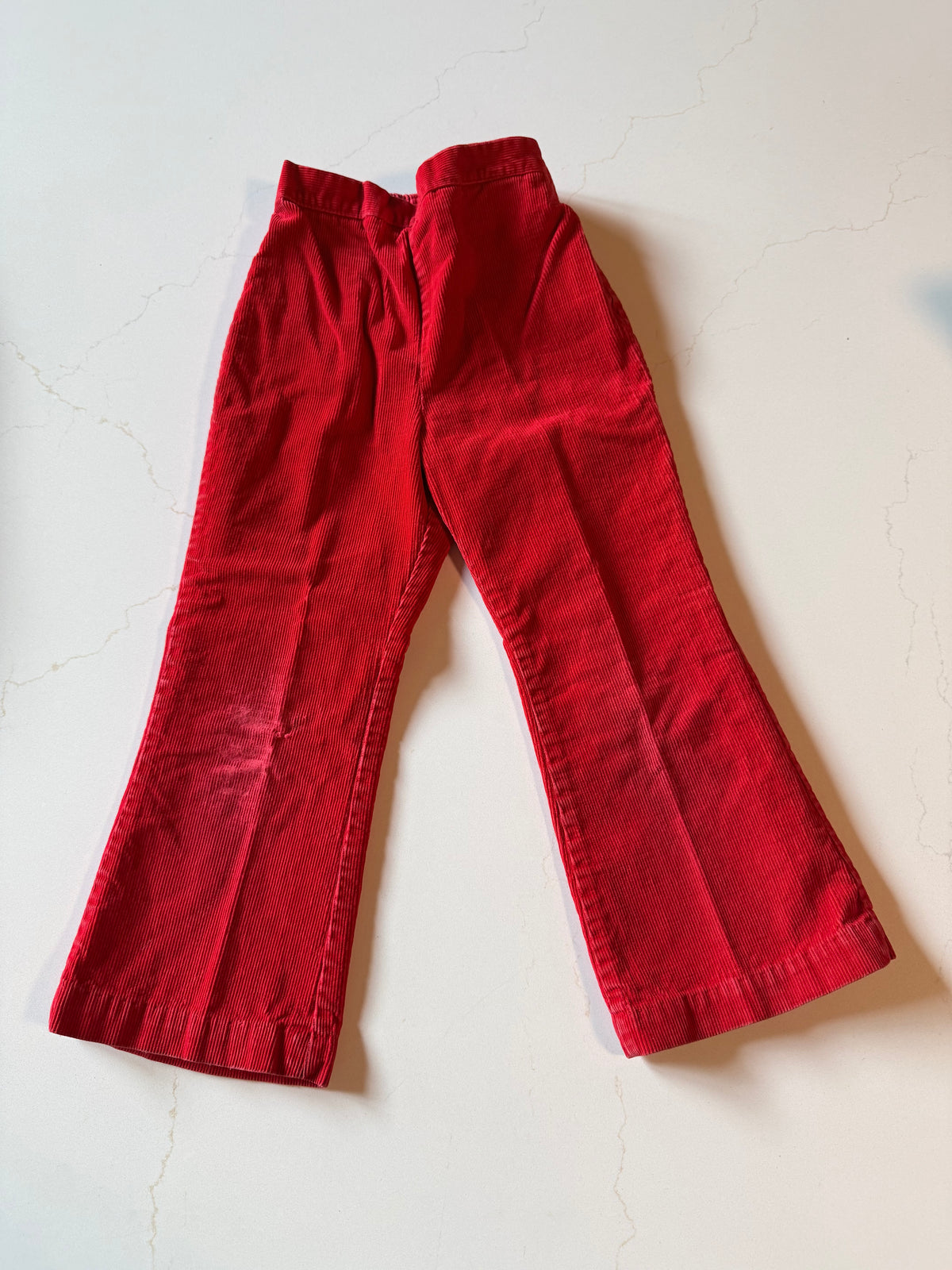 Vintage Kids Elastic Waist Corduroy Pants from the 1960s