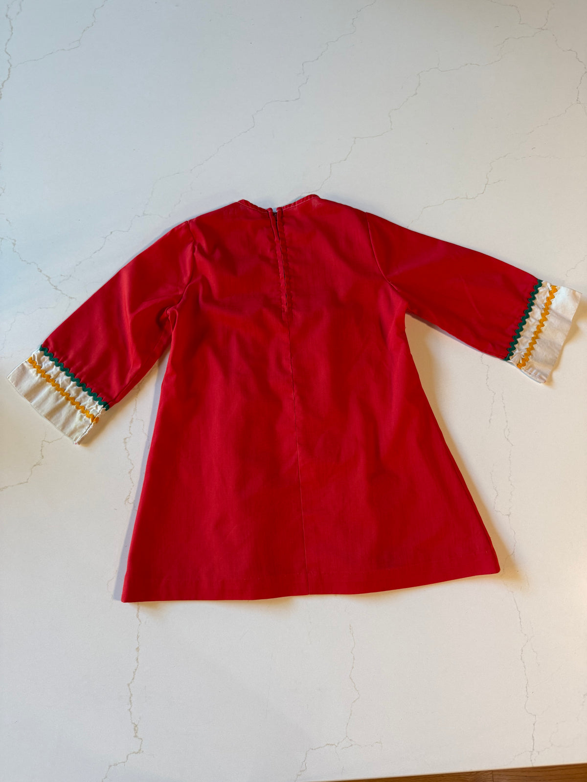 Vintage Red Dress from the 1960s