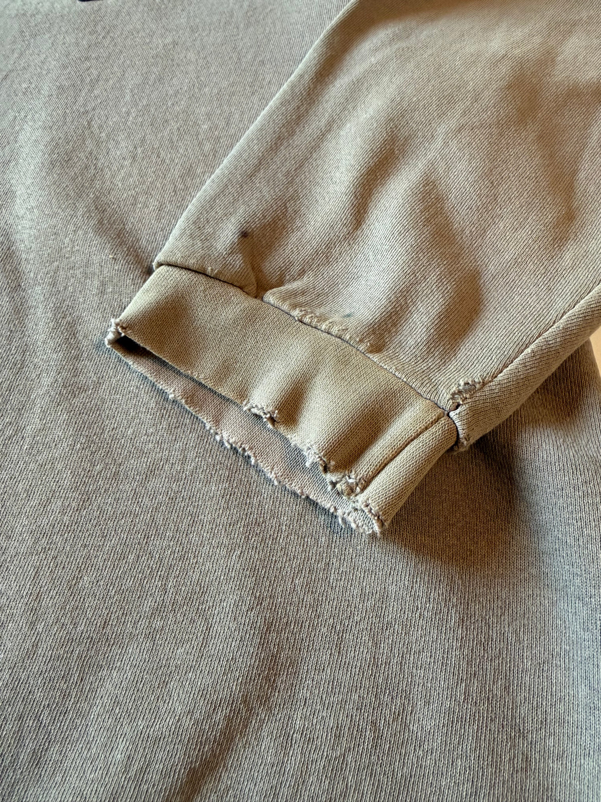 XL Vintage Distressed Brown 90s Nike Crewneck Sweatshirt