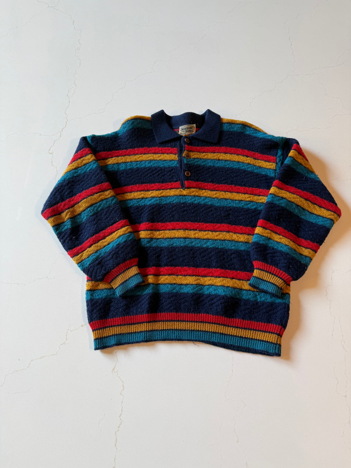 M Vintage 80s Missoni Striped Sweater