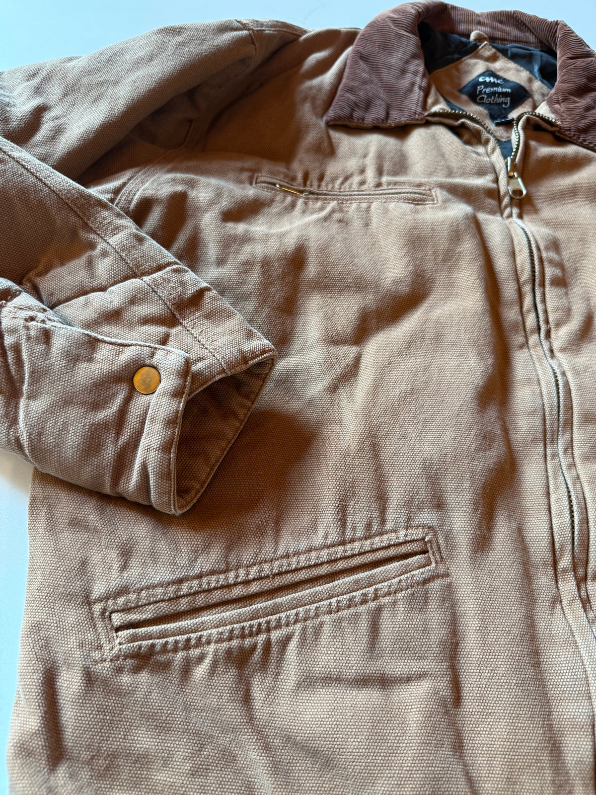 XXL Vintage Men's Canvas Work Jacket