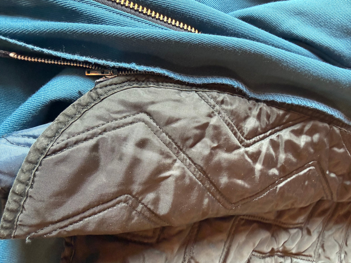 2XL 70s Vintage Blue Lion Work Jacket