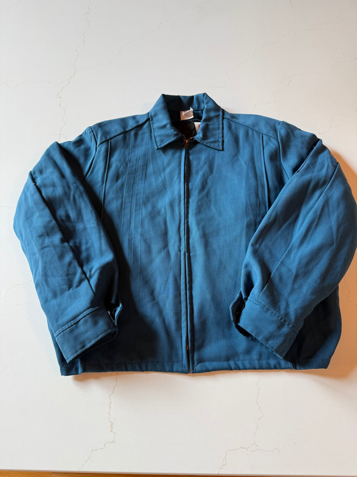 2XL 70s Vintage Blue Lion Work Jacket