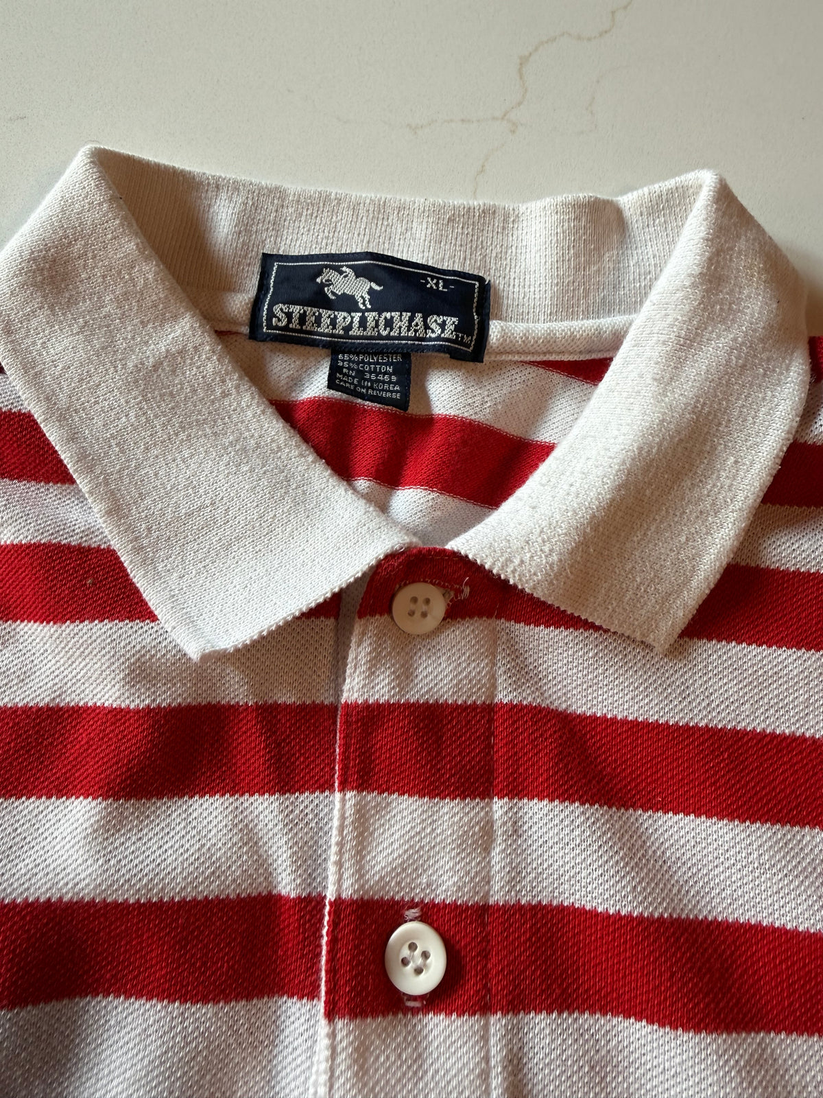 Vintage XL  Men's Short Sleeve Polo Shirt