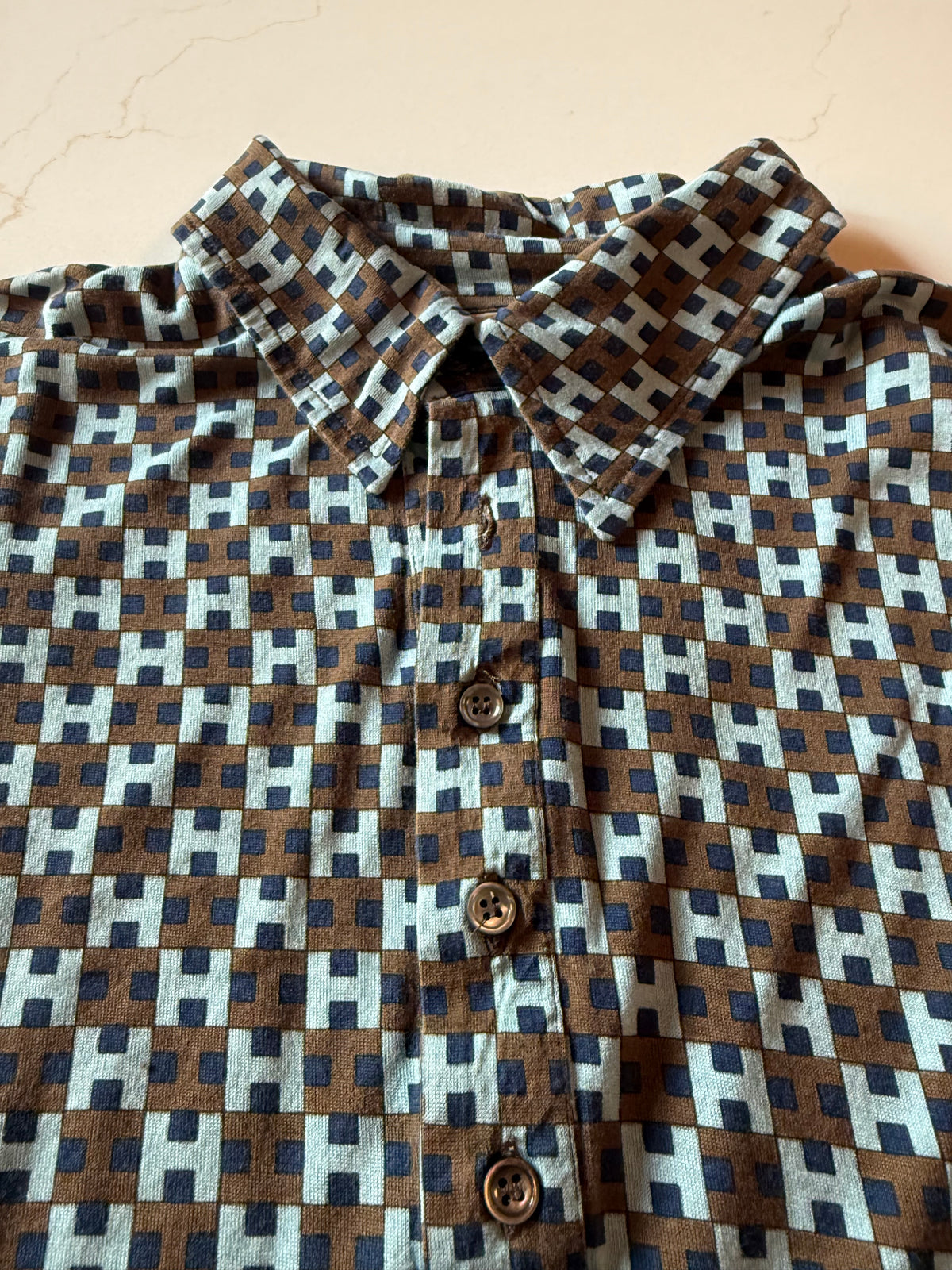 Vintage L Men's Short Sleeve Polo Shirt