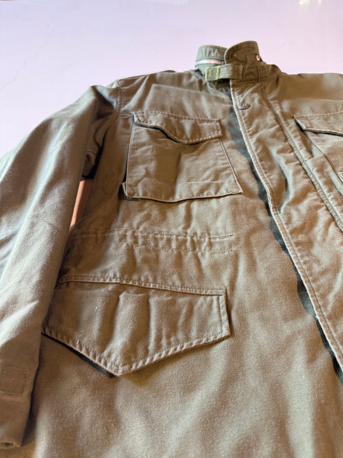 1968 Small/Regular Vietnam U.S. Army M-65 Field Jacket OG-107
