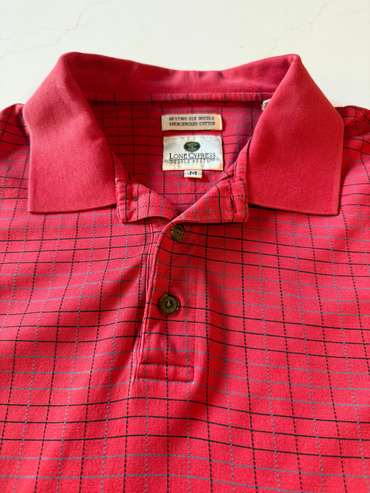 Vintage M Men's Short Sleeve Polo Shirt