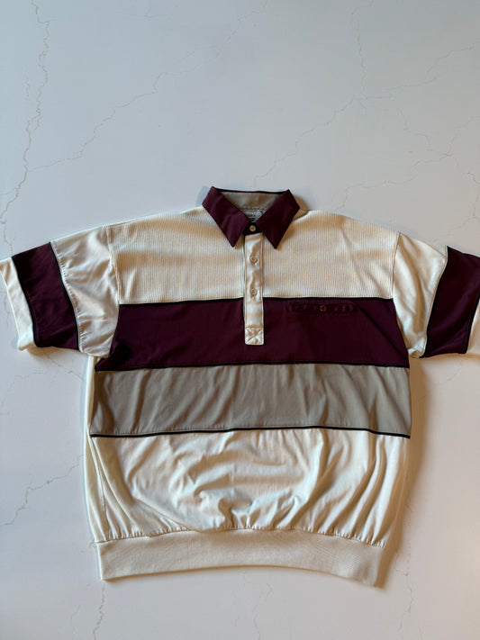 Vintage L Men's Short Sleeve Polo Shirt