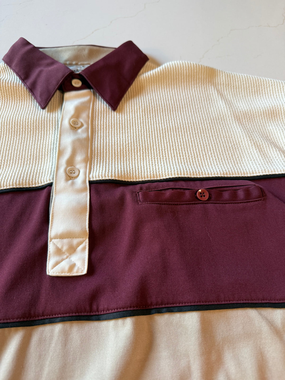 Vintage L Men's Short Sleeve Polo Shirt