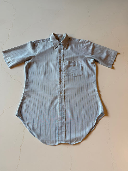Vintage M Men's Short Sleeve  Button Up Shirt from the 60s