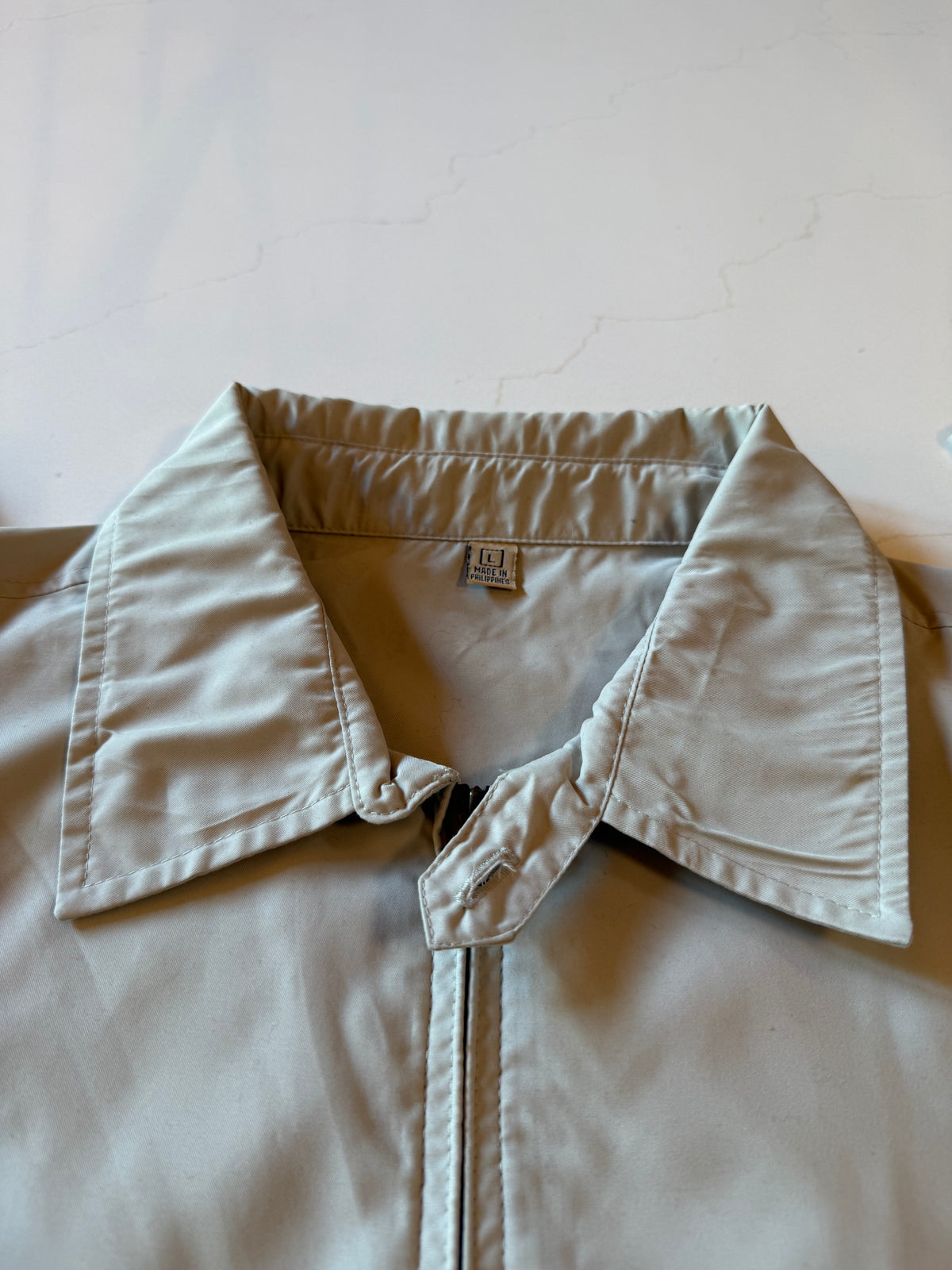 Vintage L Tan Spring Jacket from the 90s