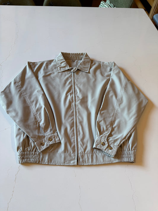 Vintage L Tan Spring Jacket from the 90s