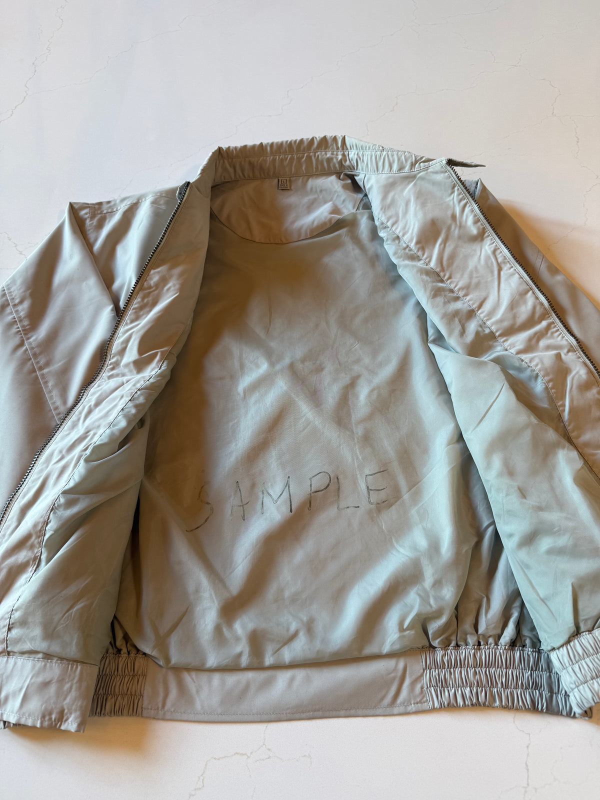 Vintage L Tan Spring Jacket from the 90s