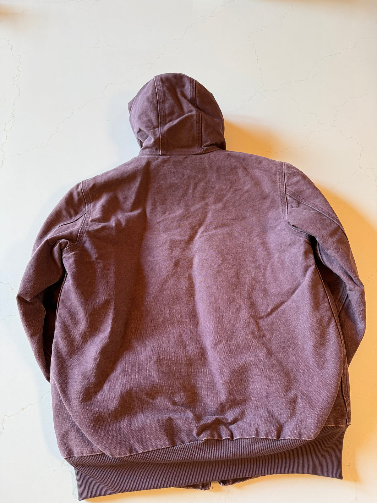 Vintage M Purple Distressed Carhartt Canvas Work Jacket
